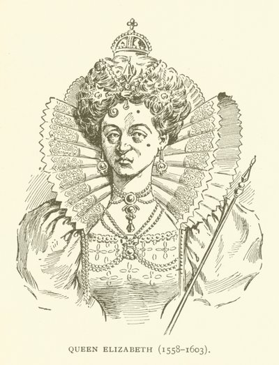 Queen Elizabeth (1558-1603) by American School